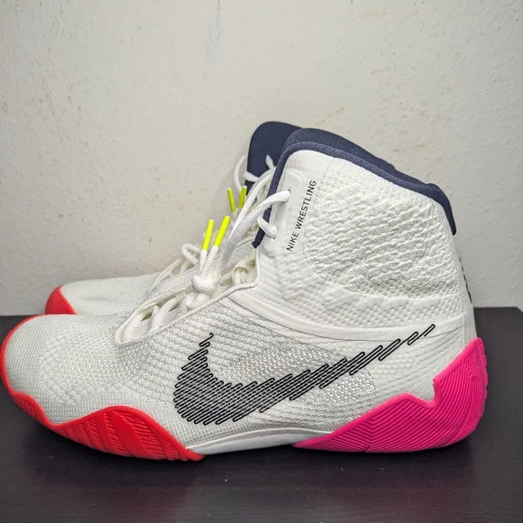 Nike Tawa SE Rawdacious White Wrestling Shoes Mens Size 15  display picture 3